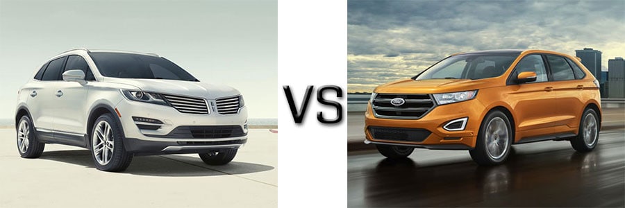Lincoln MKC vs Ford Edge