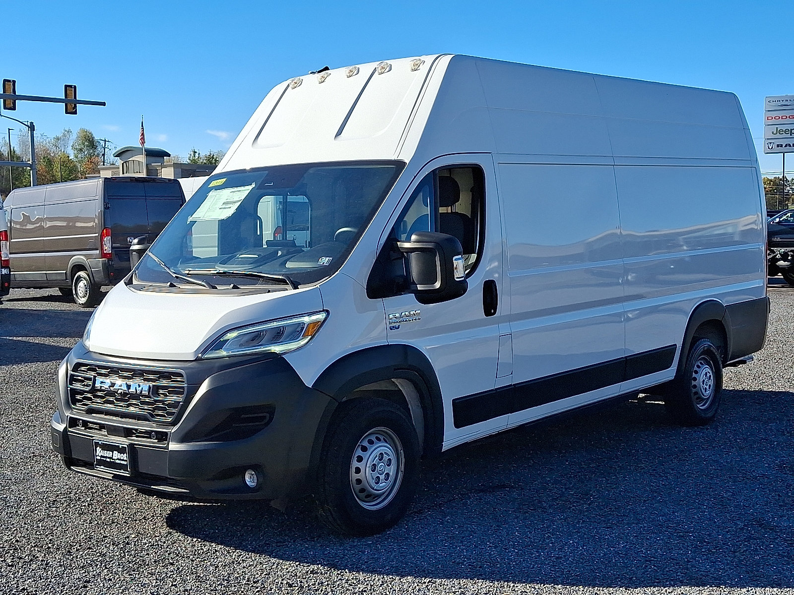 Used 2024 RAM ProMaster EV Delivery Van Base with VIN 3C6MRWAZ5RE150267 for sale in Muncy, PA