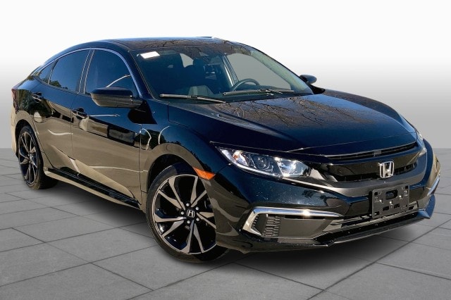 Used 2019 Honda Civic LX with VIN 19XFC2F65KE024250 for sale in Houston, TX