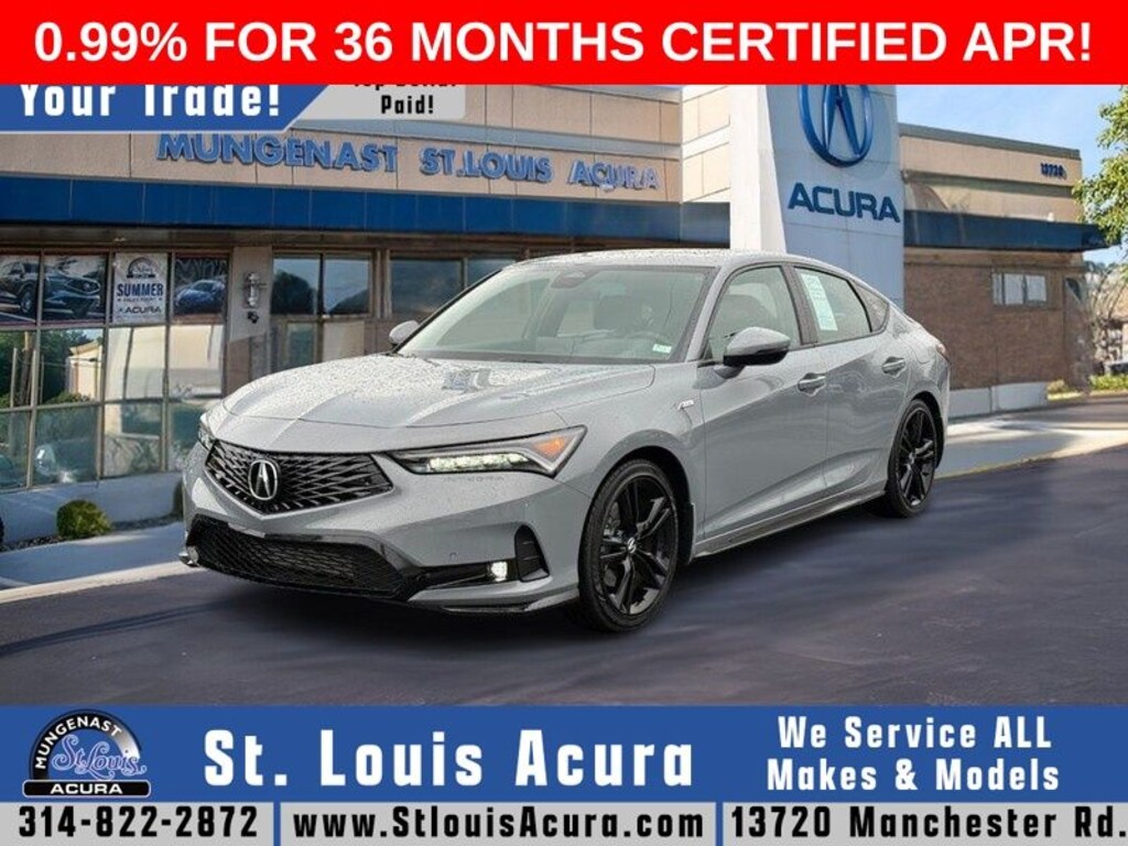 Certified 2026 Acura Integra A-Spec Tech Package Hatchback