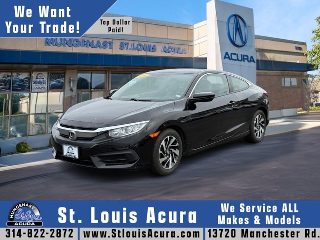 Used 2016 Honda Civic LX-P Coupe