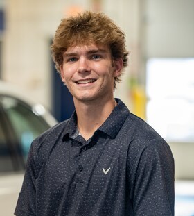 Staff member Logan Wunsch from ID_fdc0c0