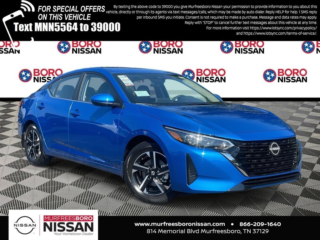 New 2025 Nissan Sentra SV Sedan