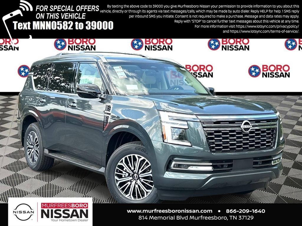 New 2026 Nissan Armada Platinum SUV