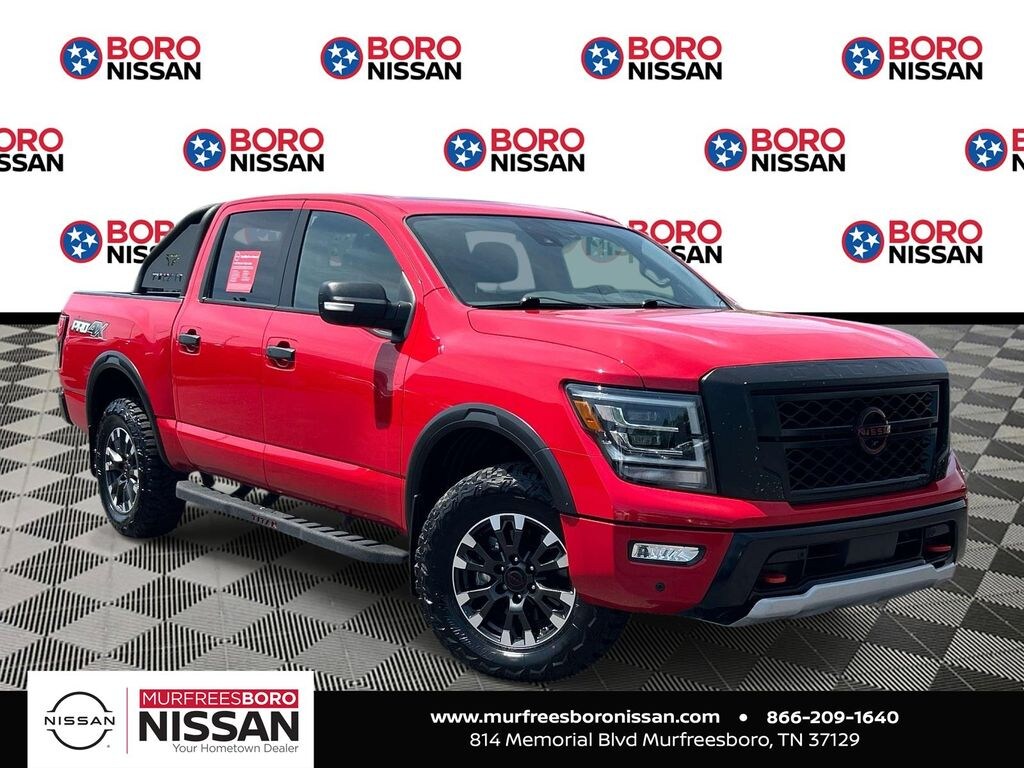 Certified 2023 Nissan Titan PRO-4X Truck Crew Cab