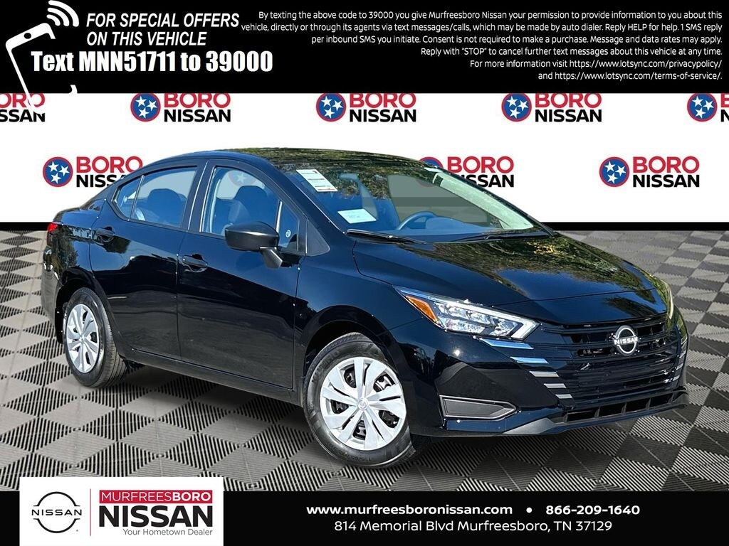 New 2025 Nissan Versa 1.6 S Sedan