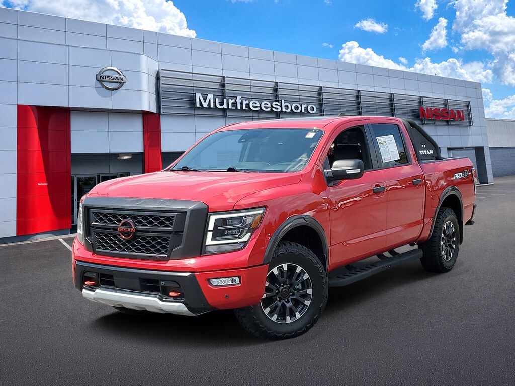 Certified 2023 Nissan Titan PRO-4X Truck Crew Cab