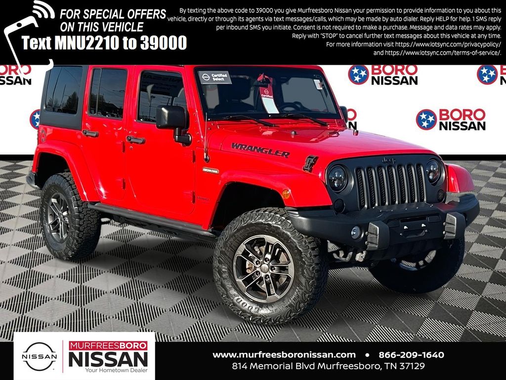 2018 Jeep Wrangler JK Unlimited Freedom Edition's photo