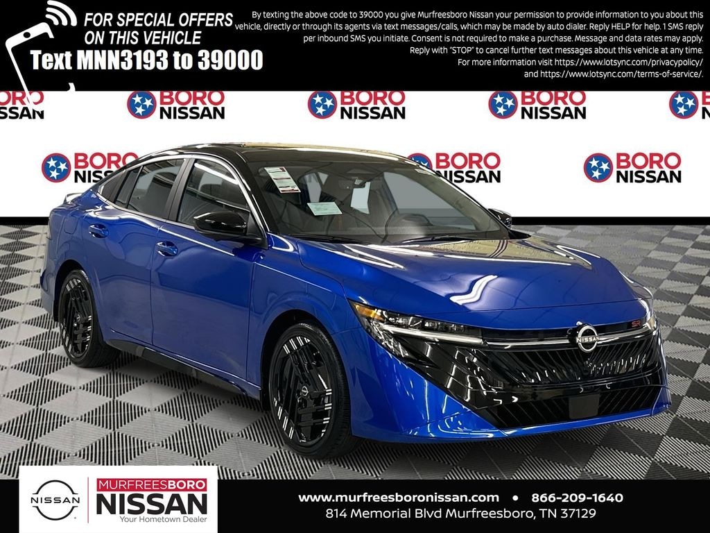 New 2026 Nissan Sentra SR Sedan
