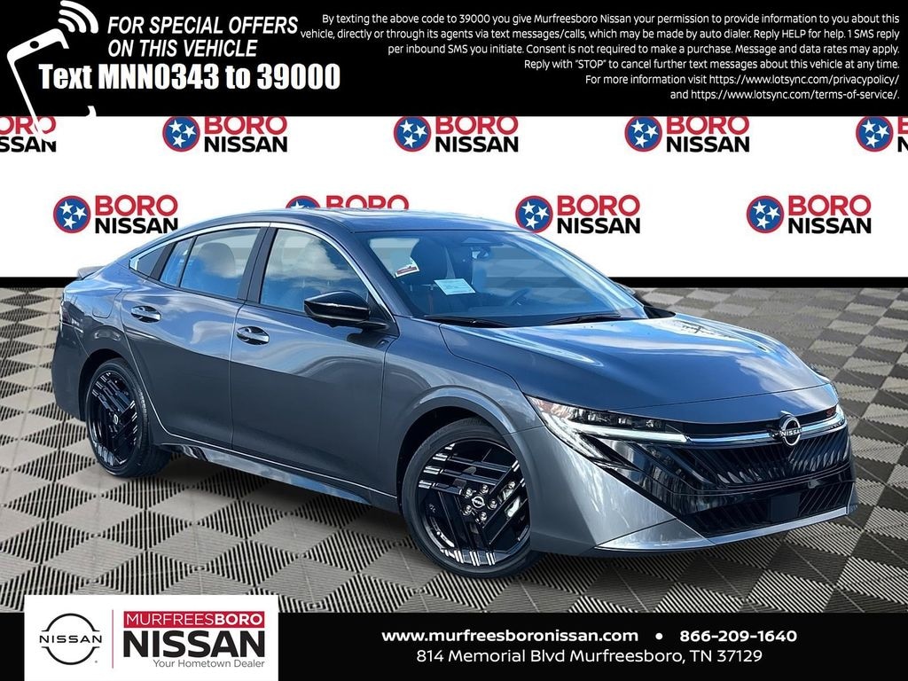 New 2026 Nissan Sentra SR Sedan