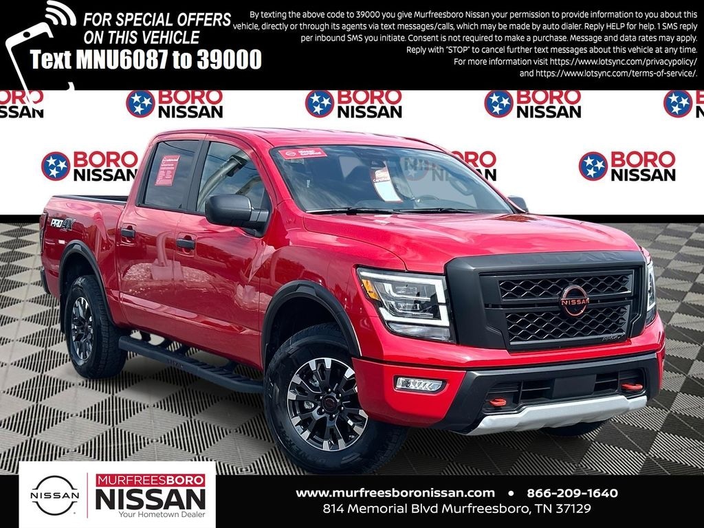 Certified 2024 Nissan Titan PRO-4X Truck Crew Cab