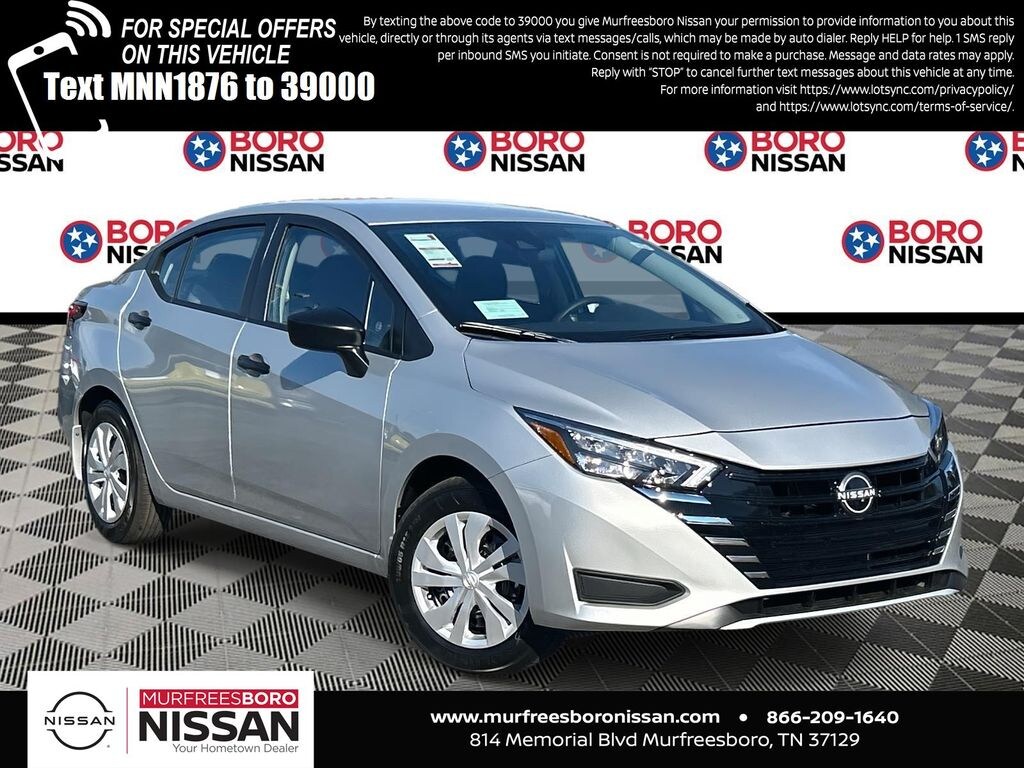 New 2025 Nissan Versa 1.6 S Sedan