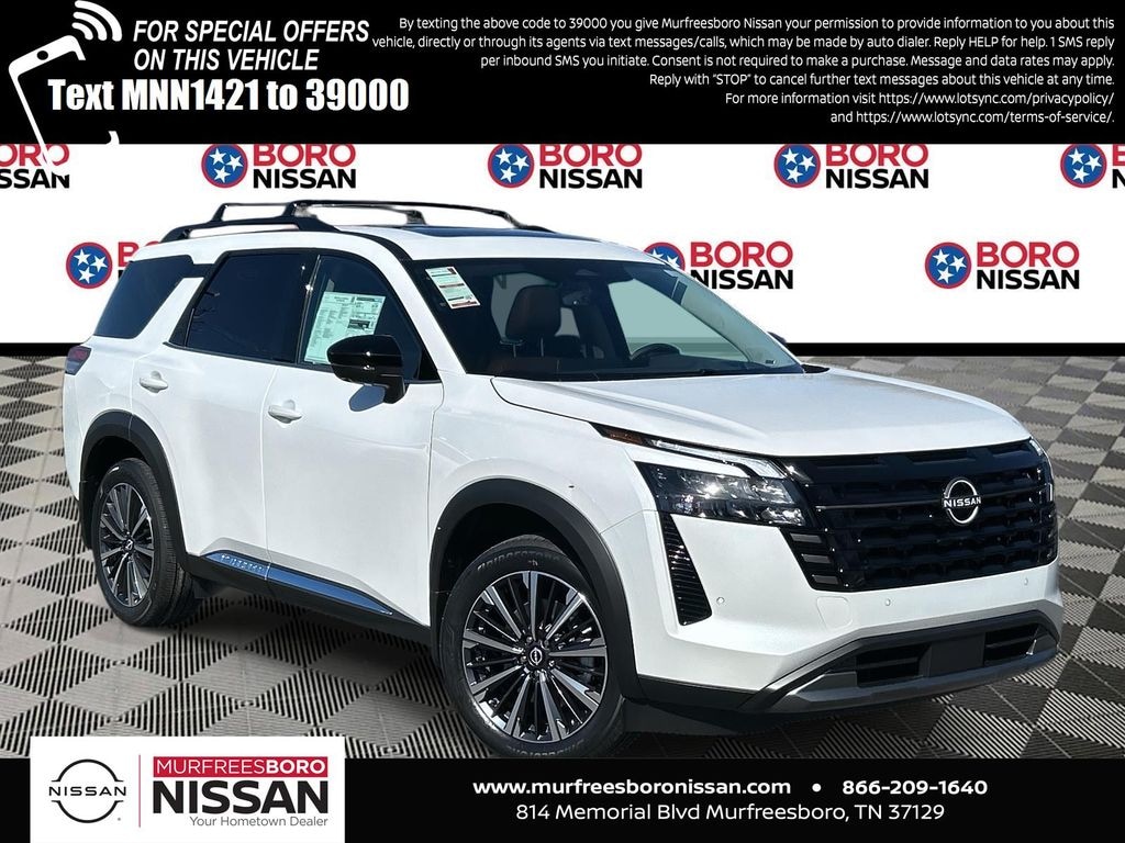 New 2026 Nissan Pathfinder Platinum SUV