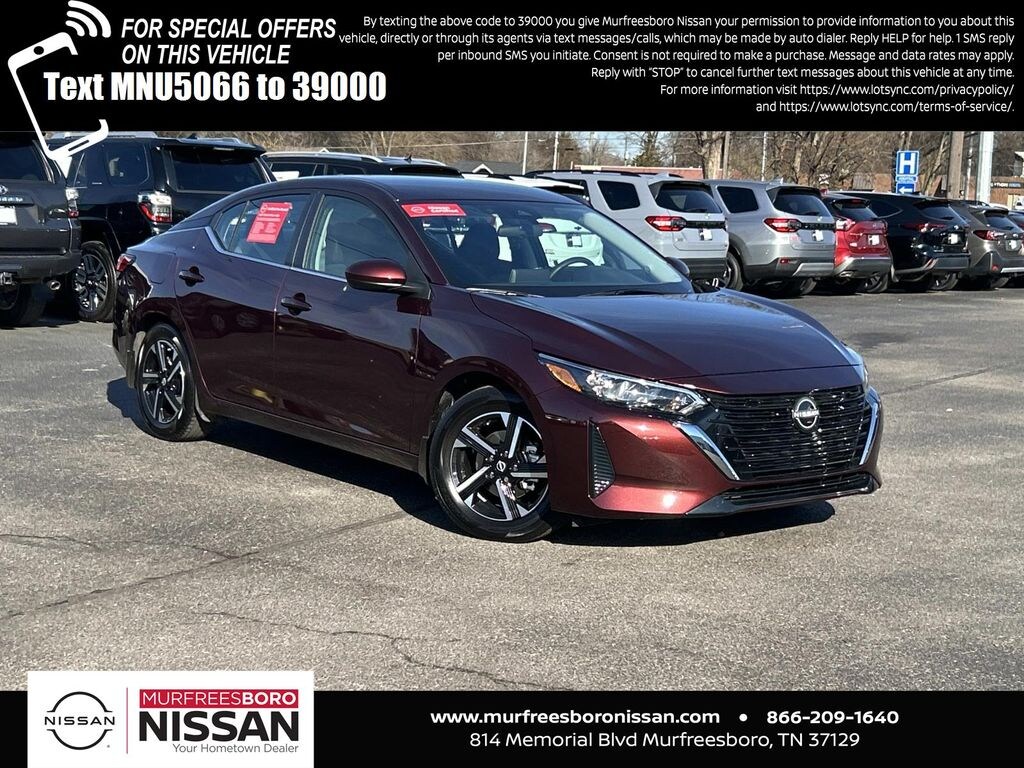 Certified 2025 Nissan Sentra SV Sedan