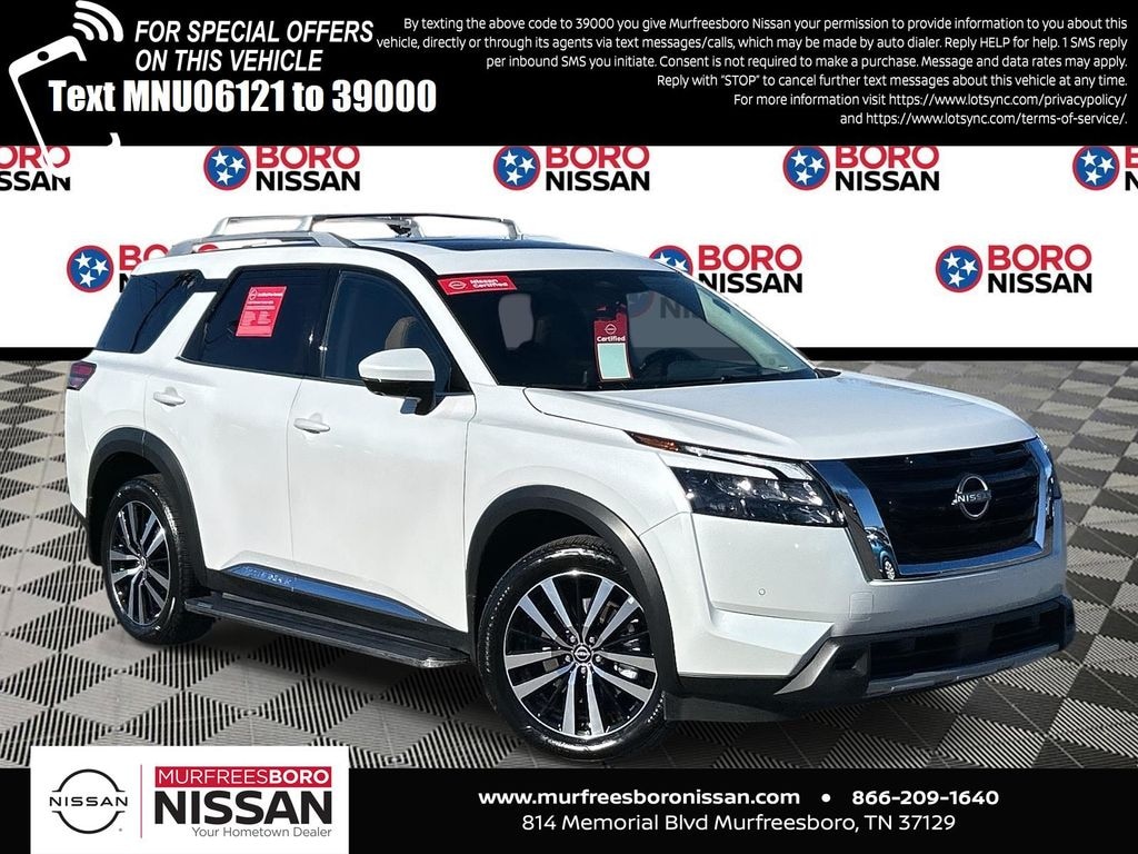 Certified 2025 Nissan Pathfinder Platinum SUV