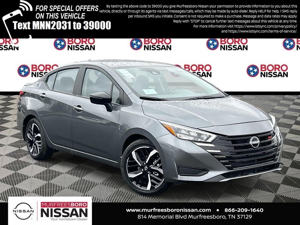 New 2025 Nissan Versa 1.6 SR Sedan
