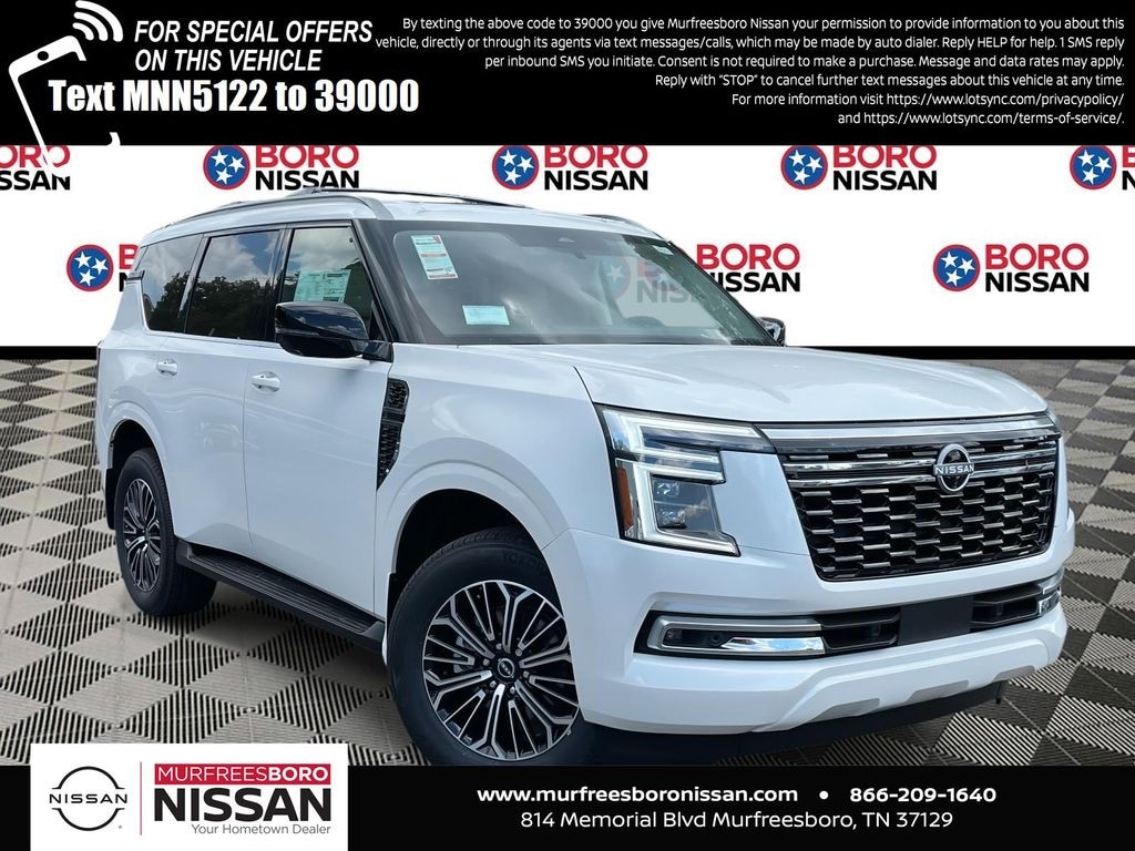 New 2026 Nissan Armada Platinum SUV