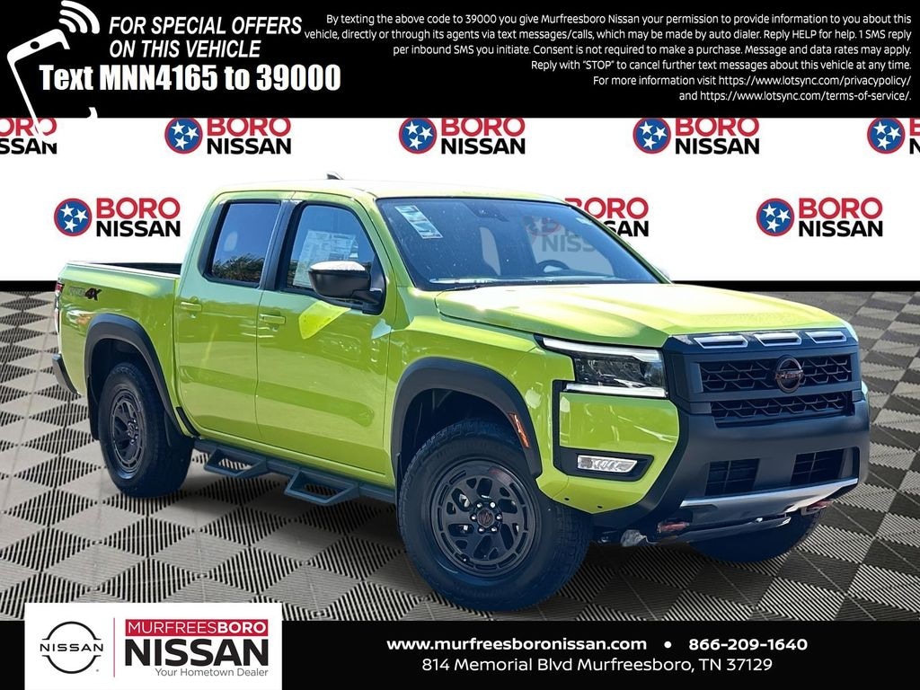 New 2026 Nissan Frontier PRO-4X Truck Crew Cab