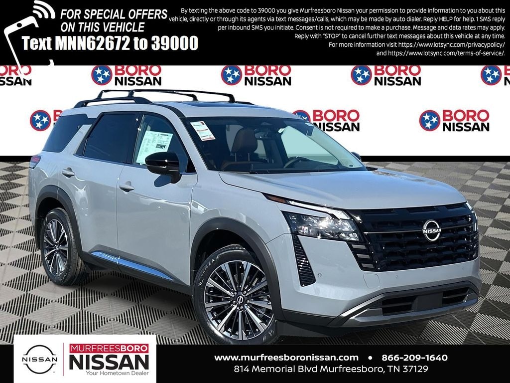 New 2026 Nissan Pathfinder Platinum SUV