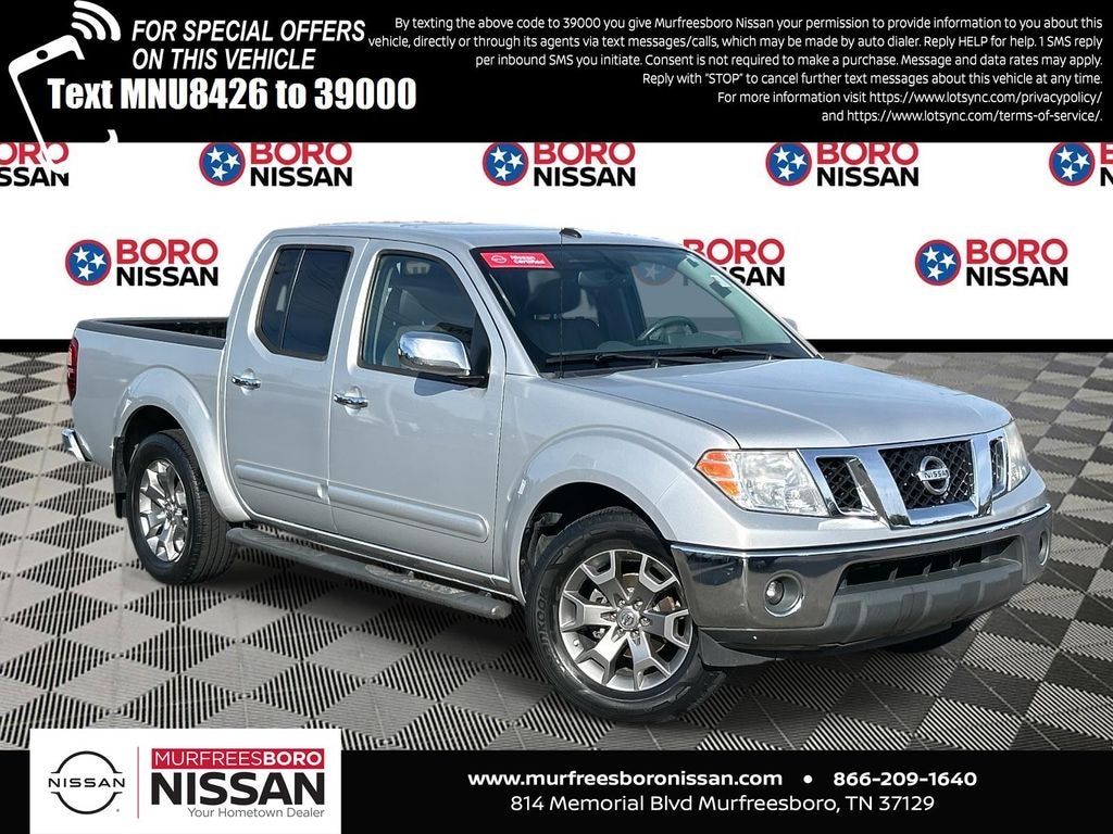 Used 2019 Nissan Frontier SL Truck Crew Cab