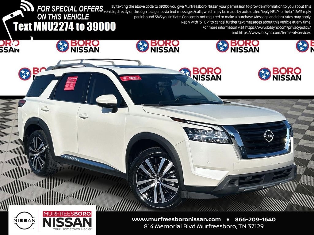 Certified 2023 Nissan Pathfinder Platinum SUV