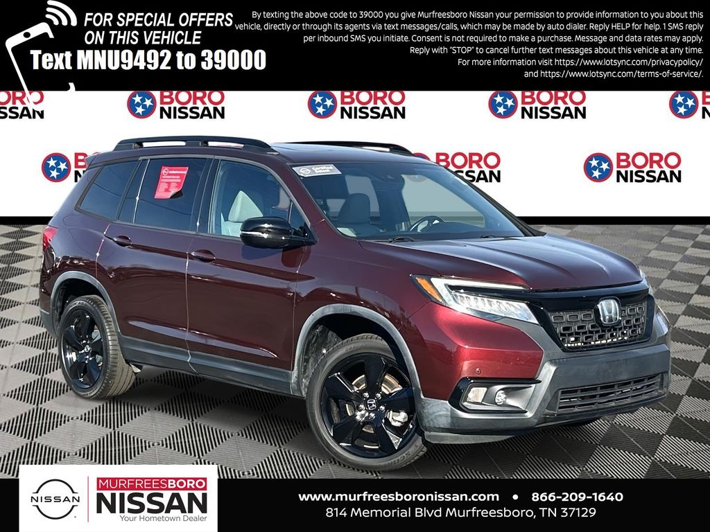 2019 Honda Passport Elite's photo