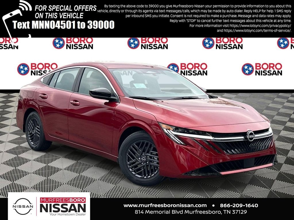 New 2026 Nissan Sentra SV Sedan