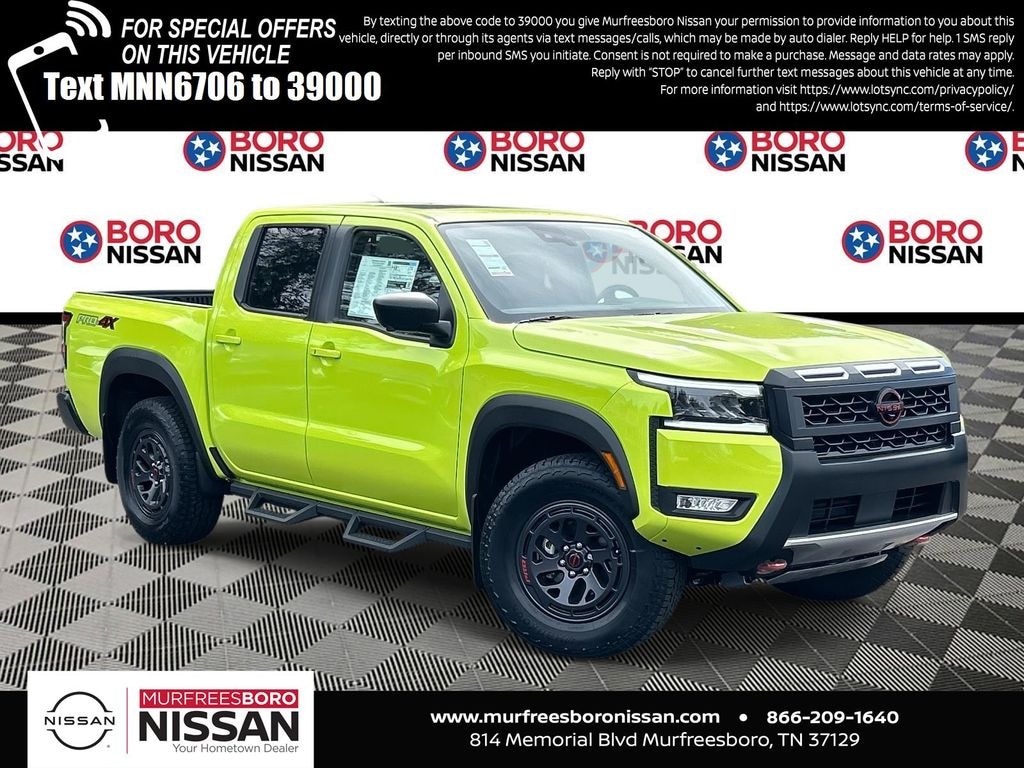 New 2026 Nissan Frontier PRO-4X Truck Crew Cab