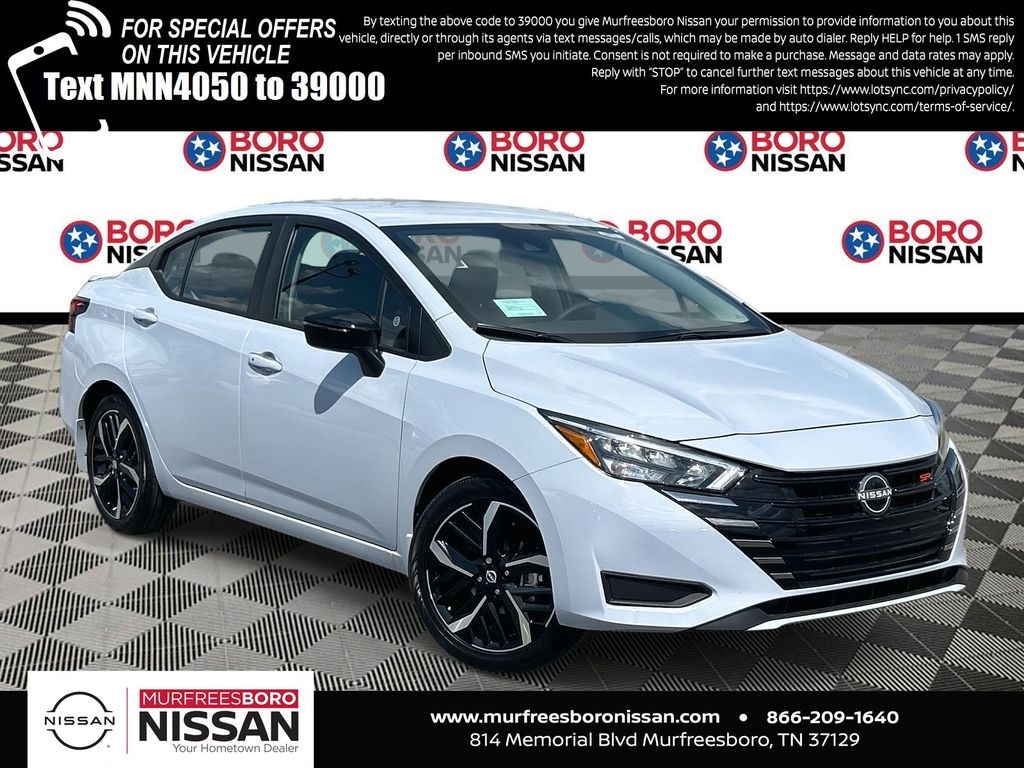 New 2025 Nissan Versa 1.6 SR Sedan