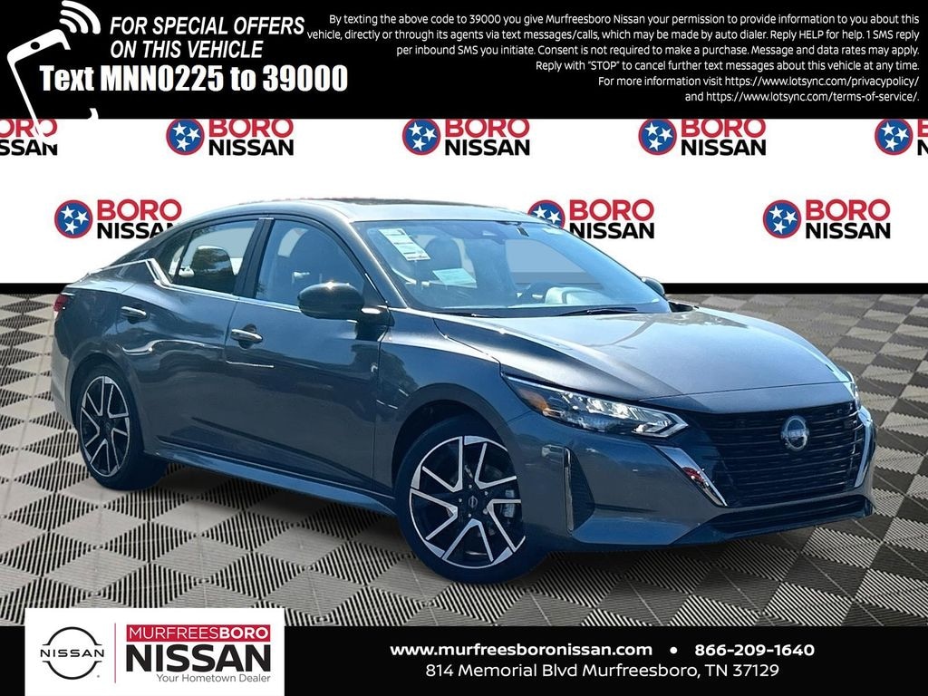 New 2025 Nissan Sentra SR Sedan