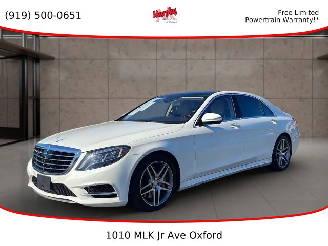 2016 Mercedes-Benz S-Class S550