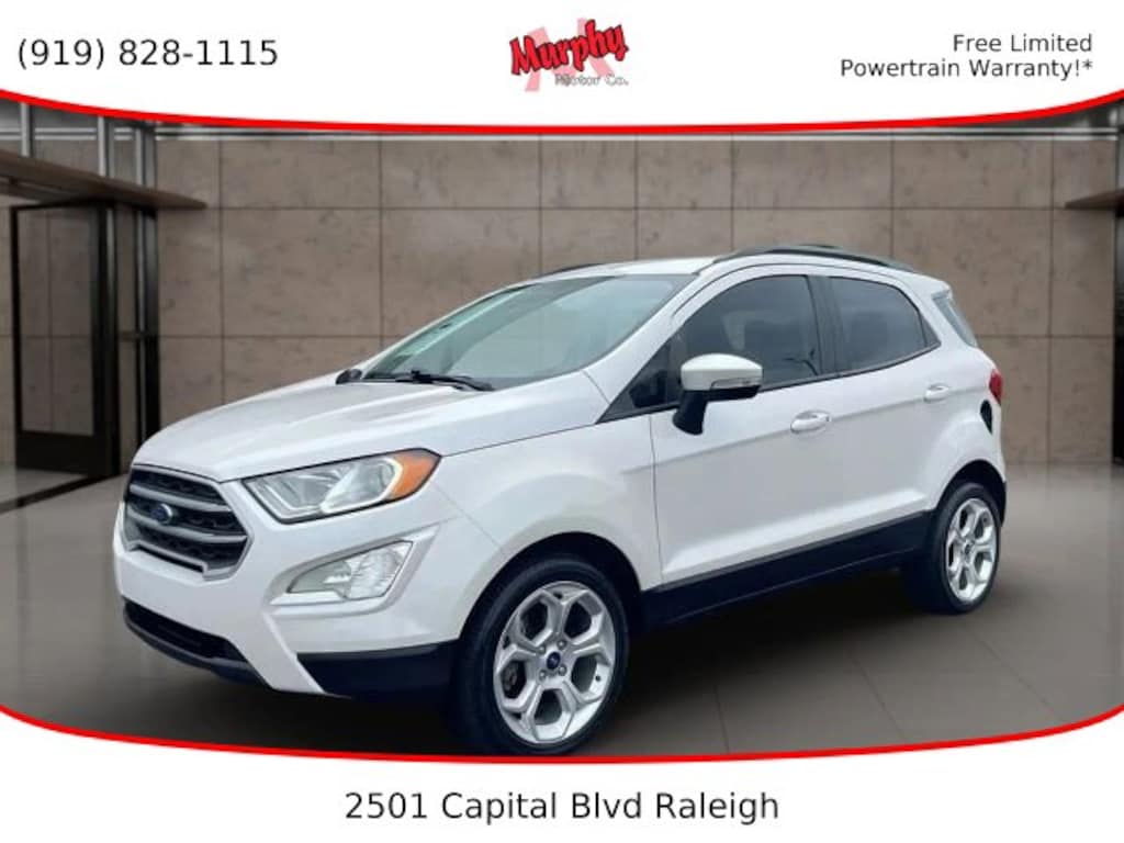 Used 2021 Ford EcoSport SE SUV