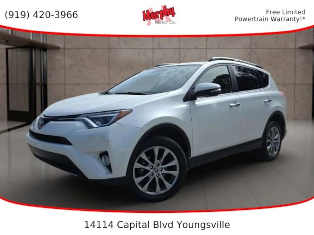 Used 2018 Toyota RAV4 Limited Sport Utility 4D SUV