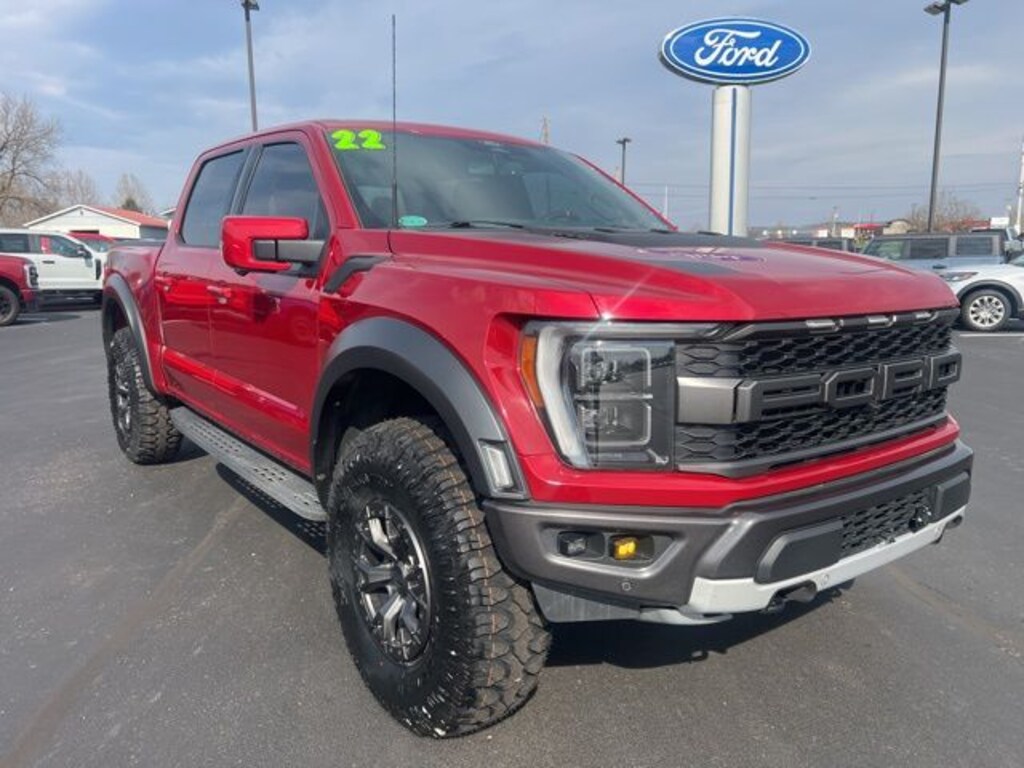 Used 2022 Ford F-150 Raptor Truck SuperCrew Cab