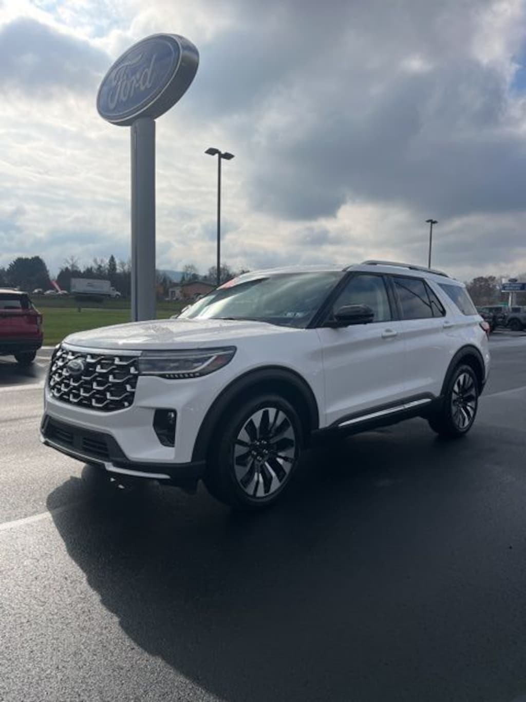 New 2026 Ford Explorer Platinum SUV