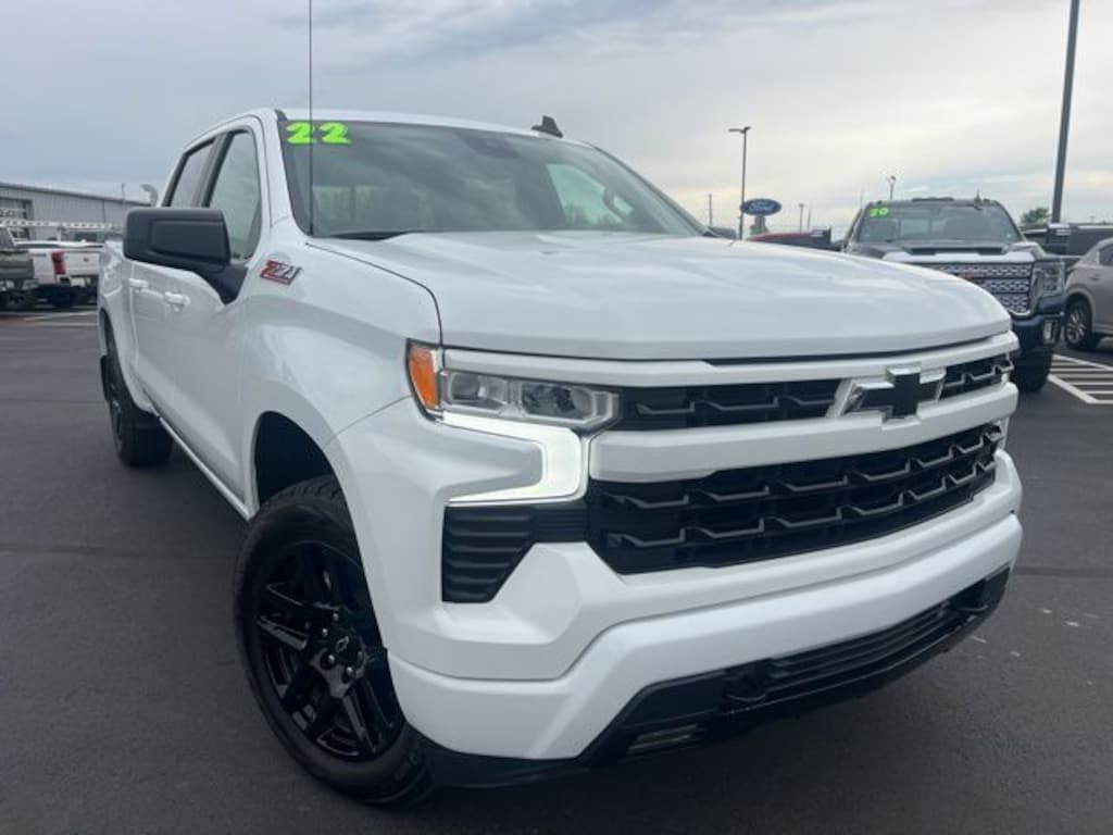 Used 2022 Chevrolet Silverado 1500 RST Crew Cab Long Bed Truck