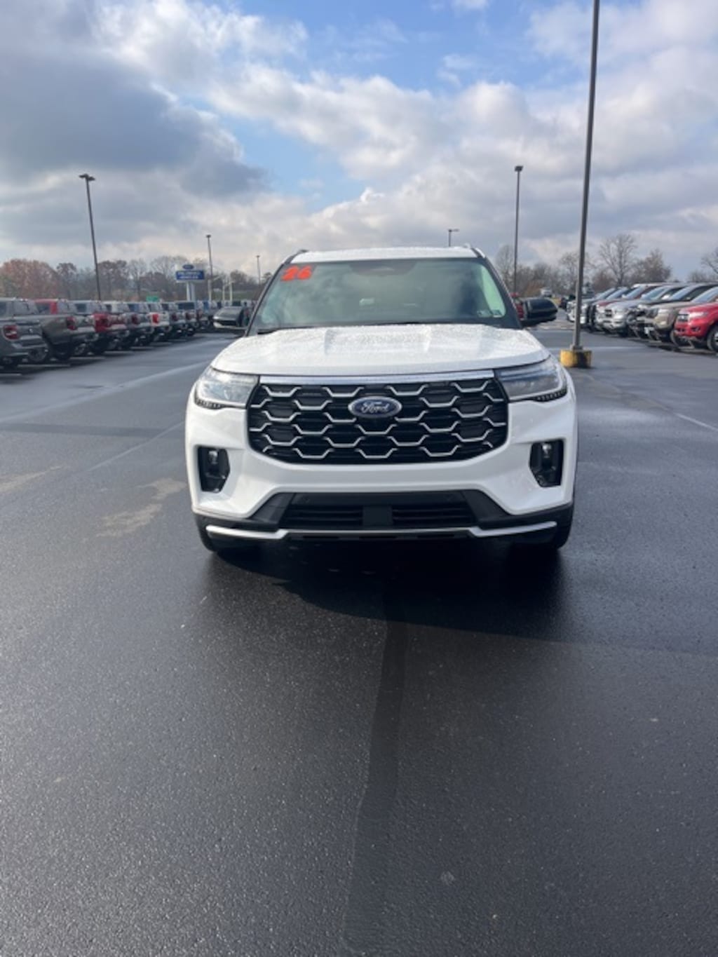 New 2026 Ford Explorer Platinum SUV