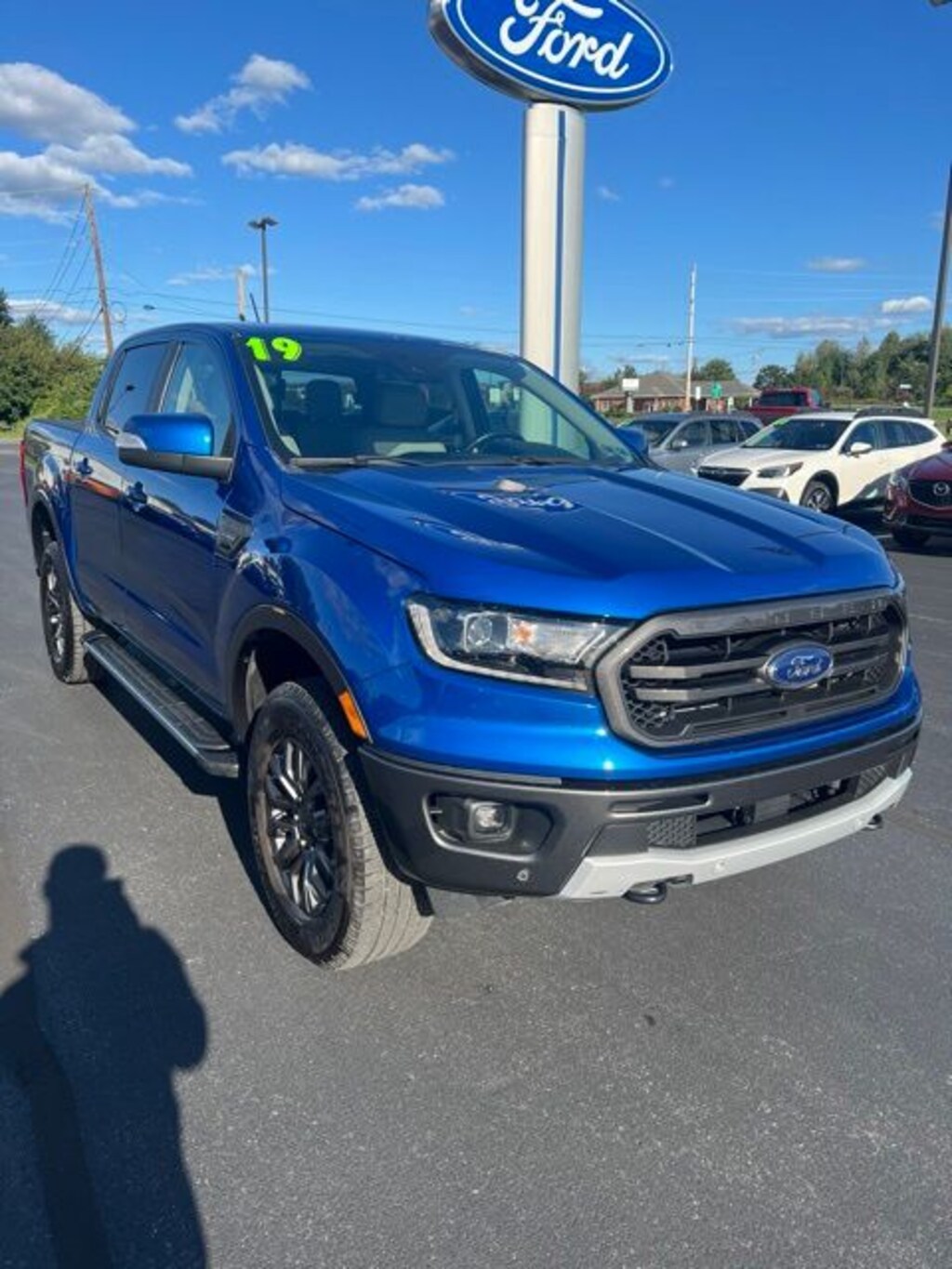 Used 2019 Ford Ranger Lariat Crew Cab Short Bed Truck