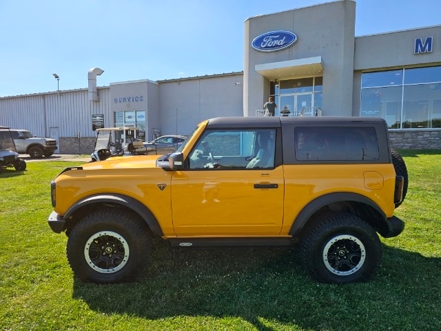 Used 2022 Ford Bronco 2-Door Badlands with VIN 1FMDE5CP7NLB81284 for sale in Muncy, PA