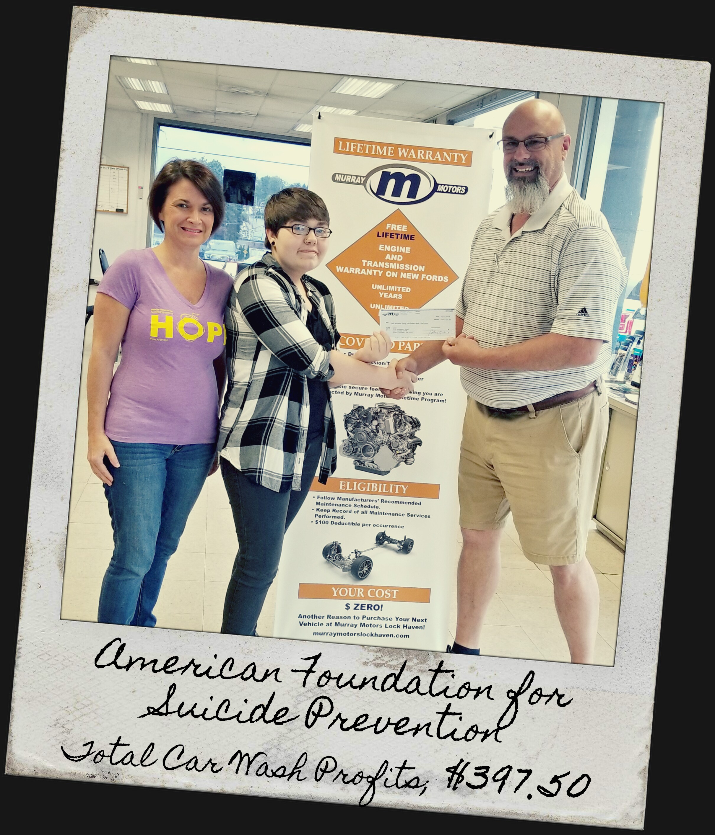 Murray Motors Gives Back Murray Motors Lock Haven