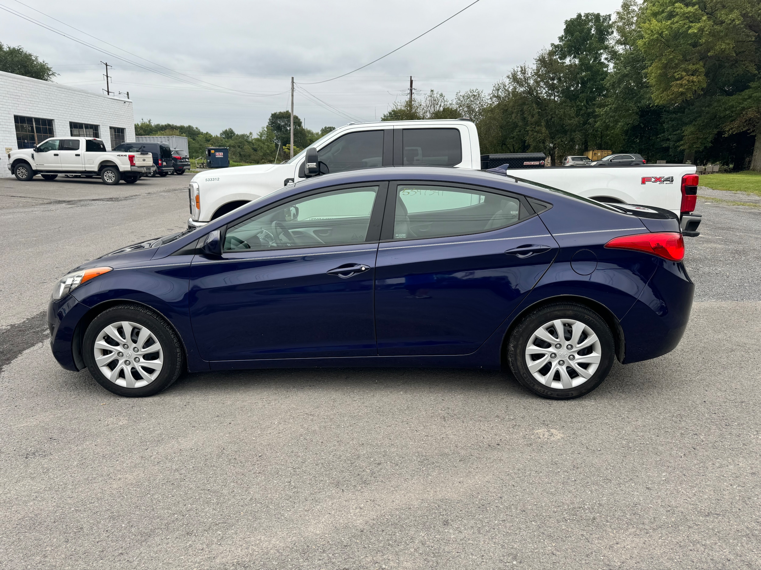 Used 2013 Hyundai Elantra GLS with VIN 5NPDH4AEXDH225191 for sale in Milton, PA