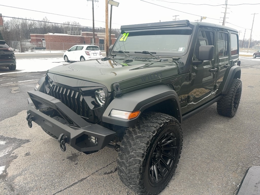 Used 2021 Jeep Wrangler Unlimited Willys SUV