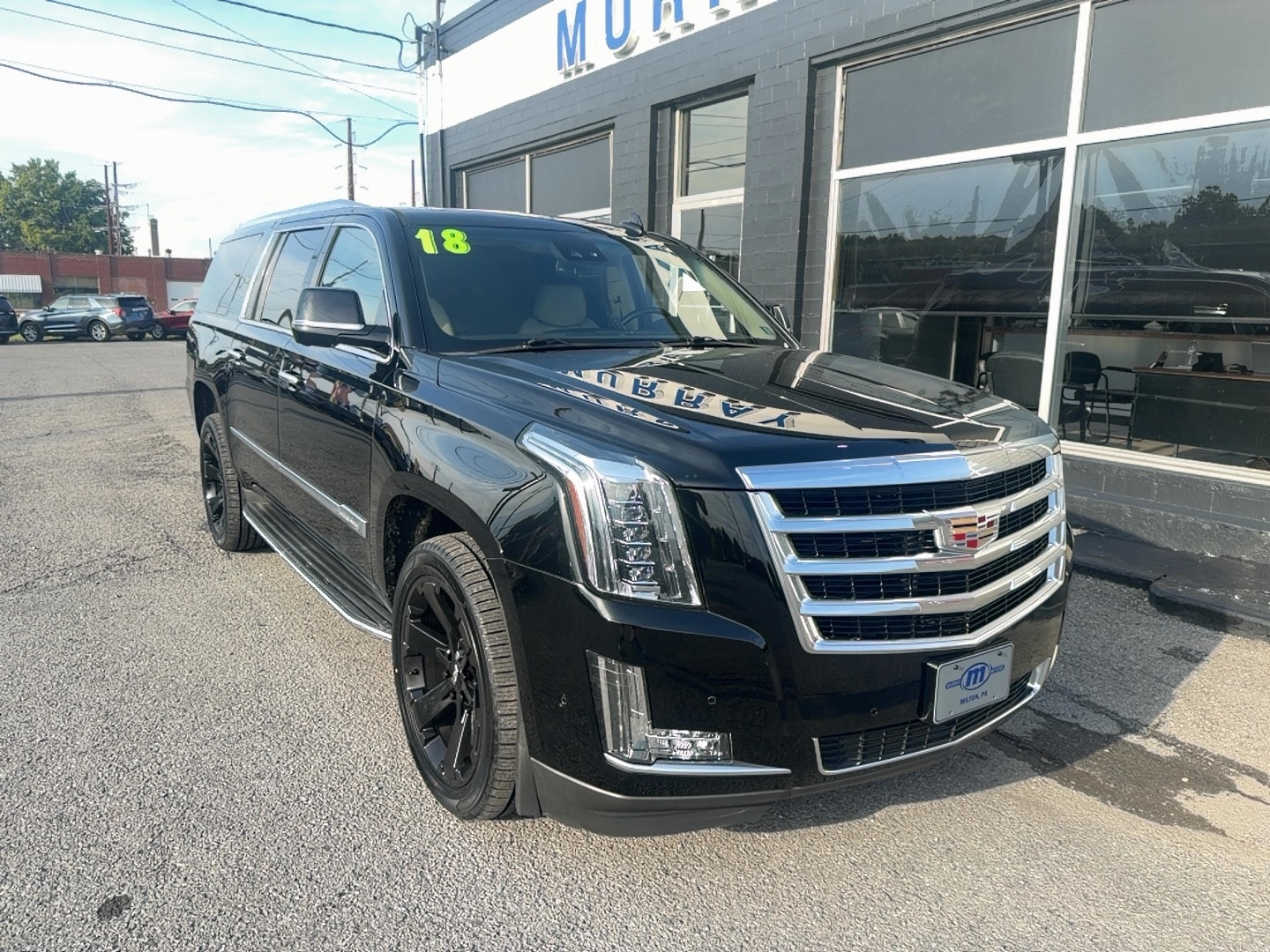 Black Raven 2018 Cadillac Escalade ESV SUV / Crossover Four-Wheel Drive 