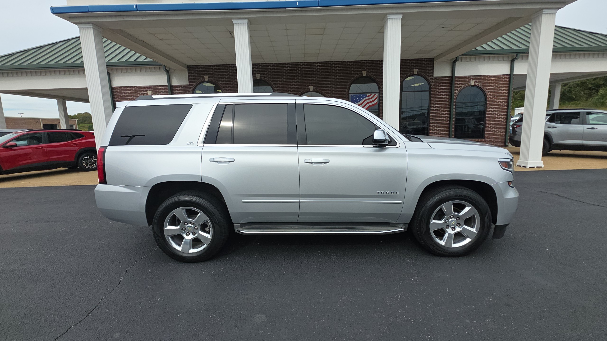 Used 2015 Chevrolet Tahoe LTZ with VIN 1GNSKCKC0FR539158 for sale in Pulaski, TN