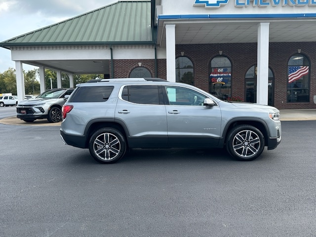 Used 2023 GMC Acadia SLT with VIN 1GKKNML42PZ251161 for sale in Pulaski, TN