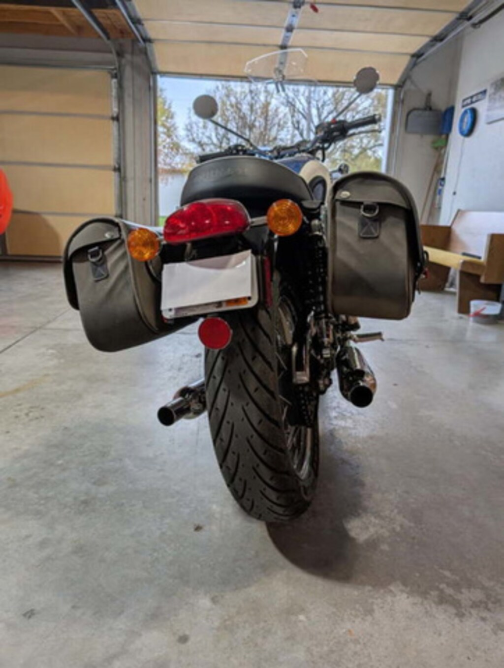Used 2018 Triumph Bonneville T100 Fusion White And Aegean Blue MotorCycle