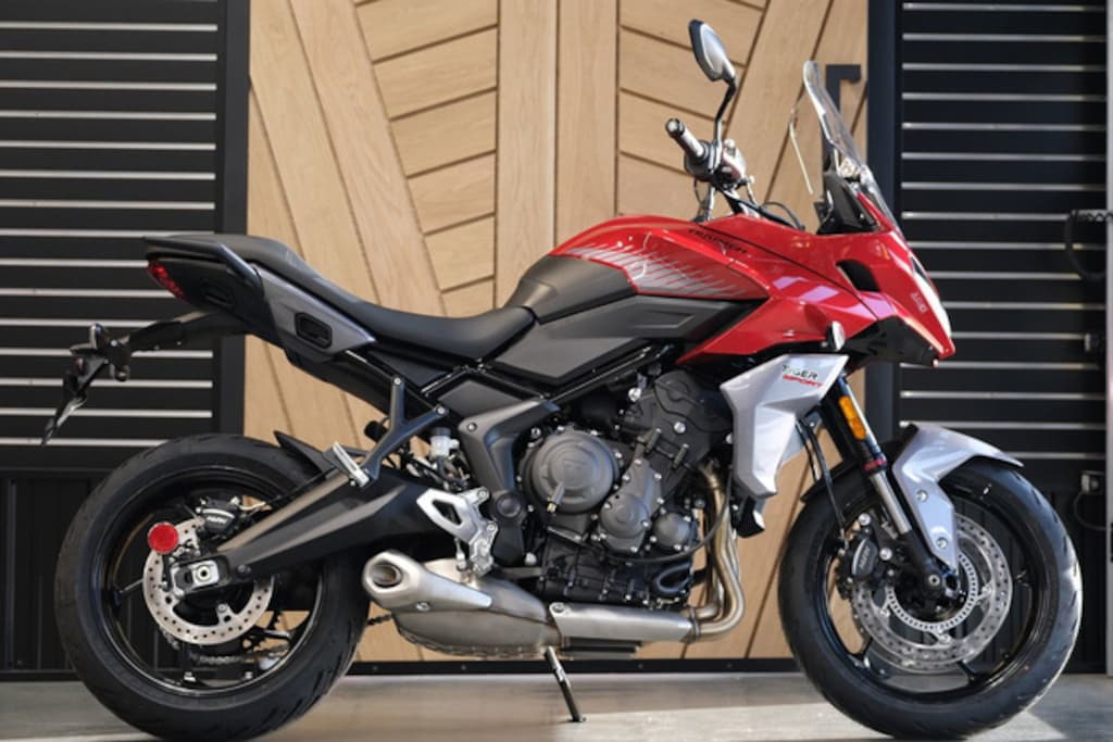 New 2024 Triumph Tiger Sport 660 Korosi Red/Graphite MotorCycle