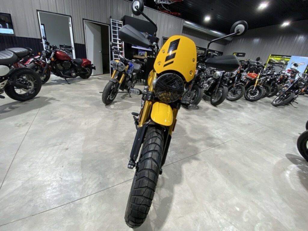New 2026 Triumph Scrambler 400 XC Racing Yellow MotorCycle