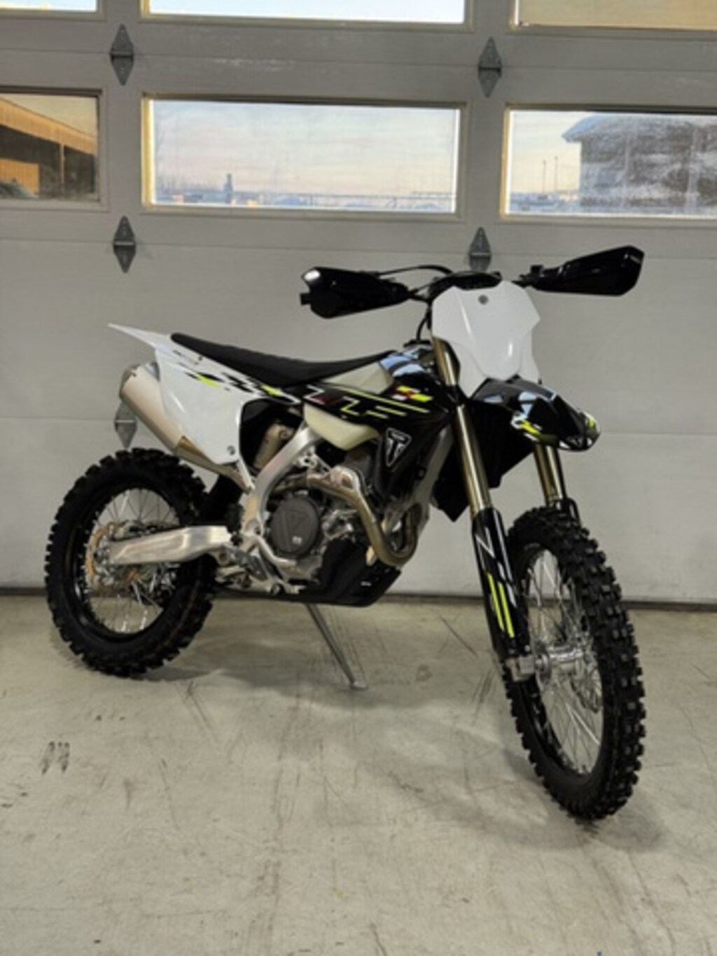 New 2026 Triumph TF 450-C Jet Black/ Pure White 450-C Jetblack Pure White MotorCycle