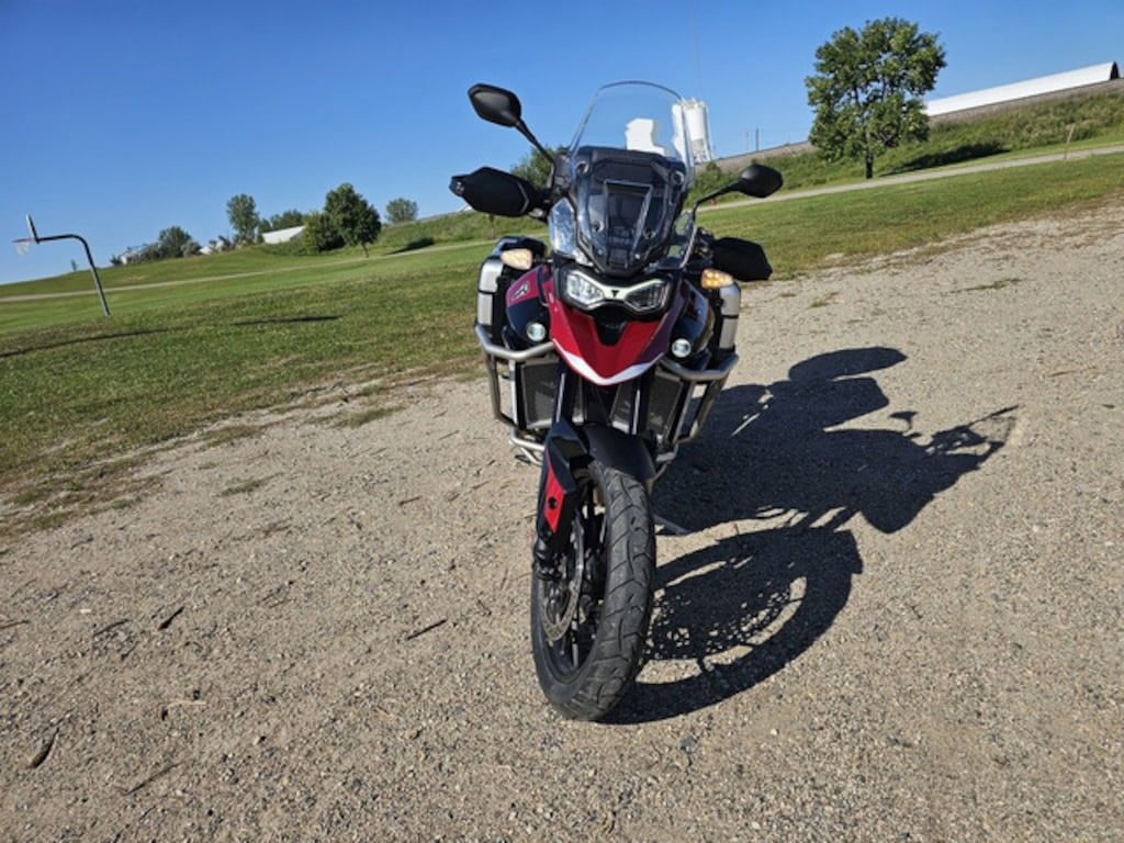 Used 2024 Triumph Tiger 900 GT Pro Carnival Red Sapphire Black MotorCycle